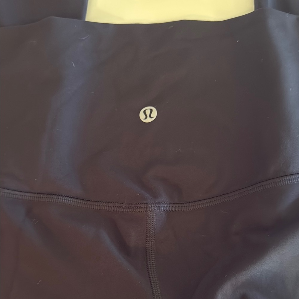 NWT Lululemon Align Crop 21" Black High-Rise Leggings size 16